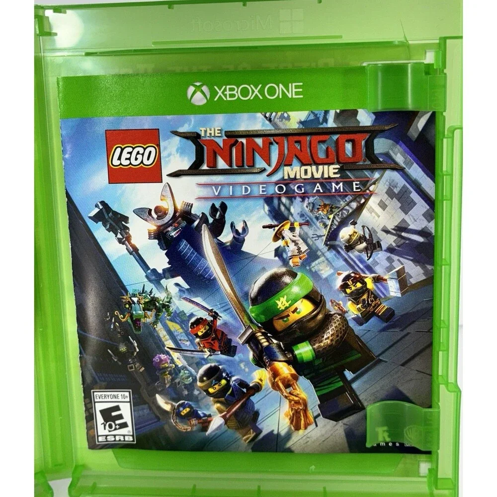 Lego The Ninjago Movie Videogame 2017 Xbox One Complete with Manual & Inserts